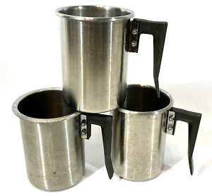 Lot of 3 VOLLRATH USA 78710 Stainless Steel Bain Marie Pot 1.25qt