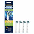 Oral-B 01105091 Replacement White Toothbrush Heads - 4 Pieces