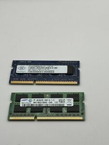 6GB RAM 1x4GB+2GB DDR3 Laptop PC3-10600