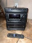 Vintage 95 AIWA CX-N3200U Compact Disc Stereo System W/ Remote Turns On Untested