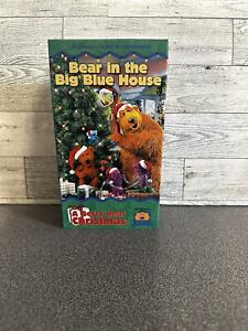 Bear in the Big Blue House A Berry Bear Christmas VHS 2000 Holiday Disney Video