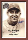 2000 Greats of the Game Brooklyn Dodgers Baseball Card #2 Gil Hodges