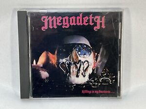 Megadeth Killing is My Business CD 1985 Combat 1st Press 88561-8015-2