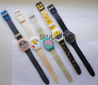 Lot of 5  LADY  SWATCH WATCHES    VINTAGE   L@@K & READ  WOW