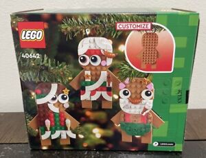 Lego 40642 Christmas 2023 Gingerbread Ornaments Present Gift New in Box