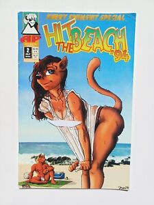 HIT THE BEACH #2 Antarctic Press 1994 ADULTS ONLY! FURRY ANTHROPOMORPHIC GVG
