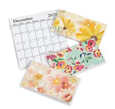 2024-2025 Floral Pocket Calendars 6.5