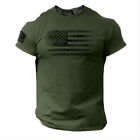 Men's T-Shirt USA Distressed Flag Tee