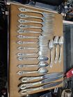 wallace sterling silver flatware set Rose Point