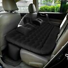 Car Air Bed Inflatable Camping Mattress Back Soft Seat with Rest Pillow & Pump