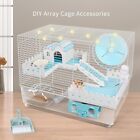 Hamster Cages and Habitats Small Animal Cage with Accessories Rat, Mouse Basic C