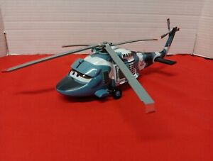 Disney Store Pixar Planes HECTOR VECTOR Diecast Helicopter Plane Collector 11”