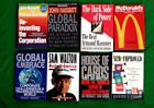 Bussines related book lot,Walmart,Mcdonalds,American express,Coca cola very good