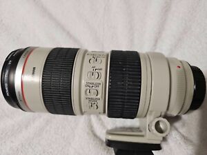 [READ] Canon EF 70-200mm F/2.8 L IS USM Telephoto Zoom Lens w/ Caps Case