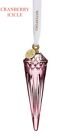 Waterford Cranberry Icicle Ornament Crystal 2021 Limited Ed. 1061172