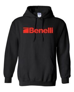 BENELLI Hoodie S-5XL - Rifle Shotgun Hunting Sports Pullover Tactical Logo