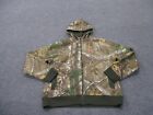 Under Armour Jacket Adult XL Brown Camo Full Zip Hooded Outdoors Casual Womens