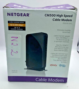 NETGEAR Cable High Speed Cable Modem CM500 - Compatible with All Cable Providers