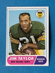 1968 TOPPS #160 JIM TAYLOR NM-MT HOFer