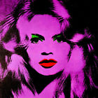 Andy Warhol Brigitte Bardot Canvas Print 17 x 17