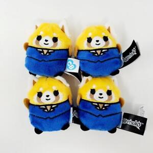 Aggretsuko by Sanrio Cutie Beans - Lot of 4 New - Loose - No Capsules