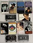 Lot of 12 - 90's Country Cassette Tapes - 6 Full tapes and 6 Singles - Tested