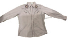 Vtg Kennington Rocking K Ranchwear Western Embroidered Pearl Snap XL Men's Shirt