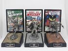 Marvel Comic Book Champions Limited Edition Series 2 Fine Pewter 1997 Set Of 3