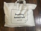 West Elm Bedding Basics White Duvet Insert Twin new with tags down alternative