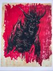 Devil Poster Satan Witches Evil Demon Witch 666 Gothic Halloween Wall Art Canvas