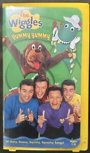 The Wiggles Yummy Yummy VHS and Case [VERY GOOD CONDITION]