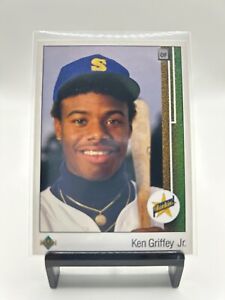 Ken Griffey jr 1989 Upper Deck #1 Rookie Card (RC) 🎖️NM-MINT or BETTER 🎖️