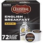 Celestial Seasonings English Breakfast Tea, Keurig K-Cup Pod, 72 Count