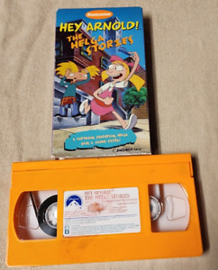 Hey Arnold The Helga Stories VHS Video Tape 1997 Nickelodeon 5 Cartoons RARE