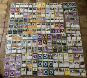 182 Pokemon Card Collection Lot Base Holos 2015-2018 Card Sleeve Sheets