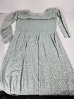 Vintage L.L. Bean Womens Woman Long Nightgown Dress Floral Size XL (18-20)