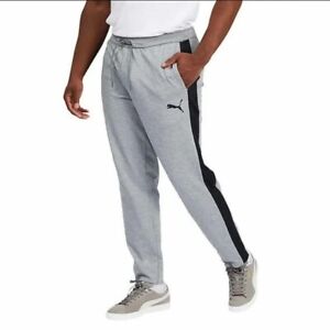 PUMA Men's Stretchlite Training Jogger Pants Pockets Gray, size XXL