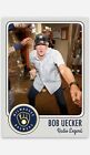 Bob Uecker Custom Milwaukee Brewers Radio Legend Baseball Card ACEO