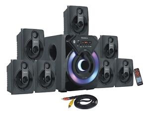 Series 7.1 Channel Home Theatre System – Bluetooth, USB,FM, SD, RCA Inputs,AUX,