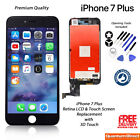 NEW iPhone 7 Plus Retina LCD Digitiser Touch Screen Replacement AAA - BLACK