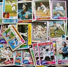 HUGE LOT (380) 1970'S TO 80'S BASEBALL CARDS ⚾️ Commons & Some Stars