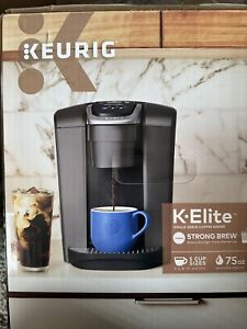 Keurig K-Elite Single Serve K-Cup Pod Coffee Maker -brushed Slate Color