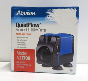 Aqueon QuietFlow Submersible Utility Pump - AQ1700 - BRAND NEW