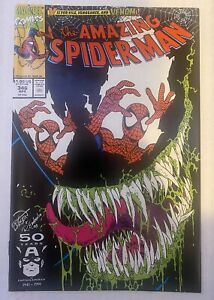 Marvel Amazing Spider-Man #346 (Iconic Venom Cover By Erik Larsen) Marvel 1991