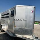 2023 Frontier 3 HORSE SLANT TRAILER ALUMINUM HORSE TRAILER 0.00
