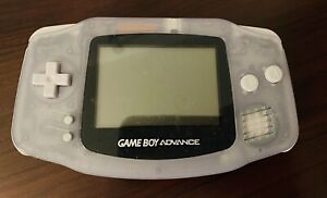 New ListingNintendo Game Boy Advance GBA Console System - Clear Glacier