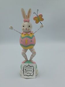 Johanna Parker Easter Egg Bunny Girl Acrobat NEW with Tags