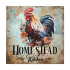 Homestead Kitchen Farmers Market Rooster Canvas Gallery Wrap