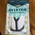 AVIATOR Original Pet Bird Harness and Leash USA High Quality XX-large Black New