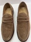 Samuel Windsor Loafers Men's Brown Suede Shoes Size 11 Used In Good Condition!
